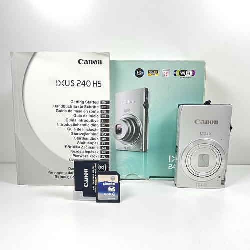 Canon ixus 240 silver - ixus, hs