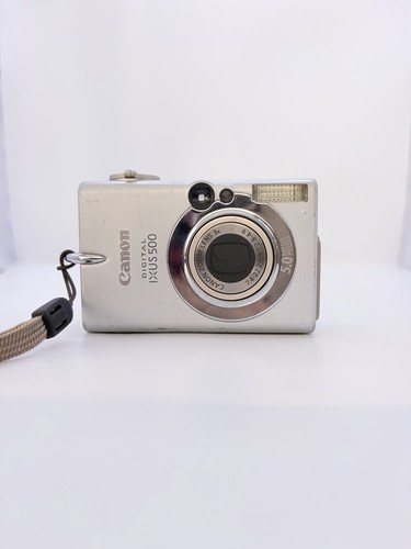 Canon ixus 500 silver - 500, 5mp