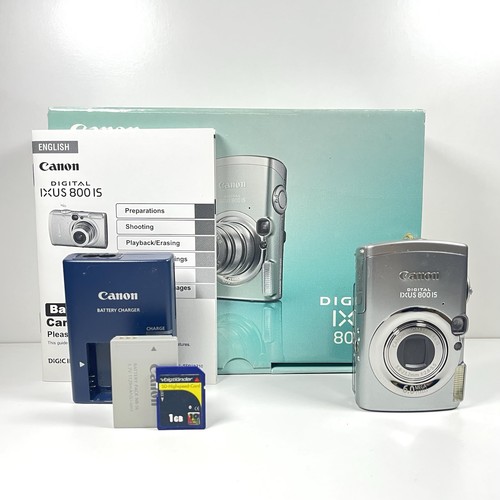 Canon ixus 800 silver - is,