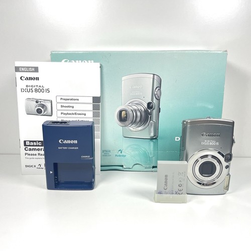 Canon ixus 800 silver - canon,