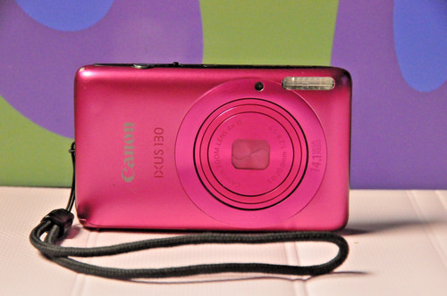 Canon ixus 130 rosa fotocamera - ixus,