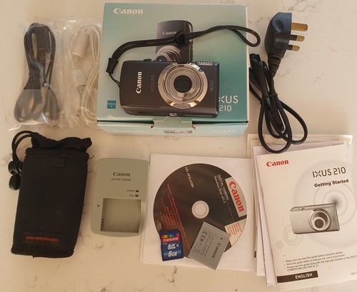 Canon ixus 210 fotocamera - canon,