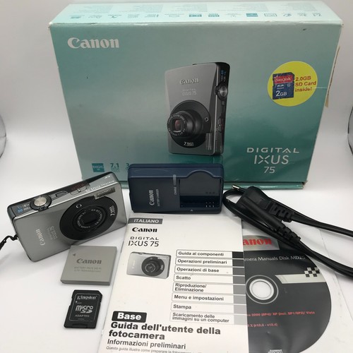 Canon powershot sd750 ixus - canon,