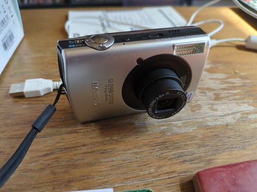Canon ixus 860 fotocamera - canon,