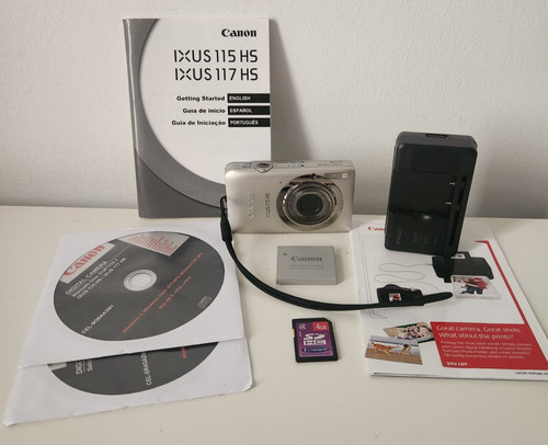 Canon ixus 115 fotocamera - canon,